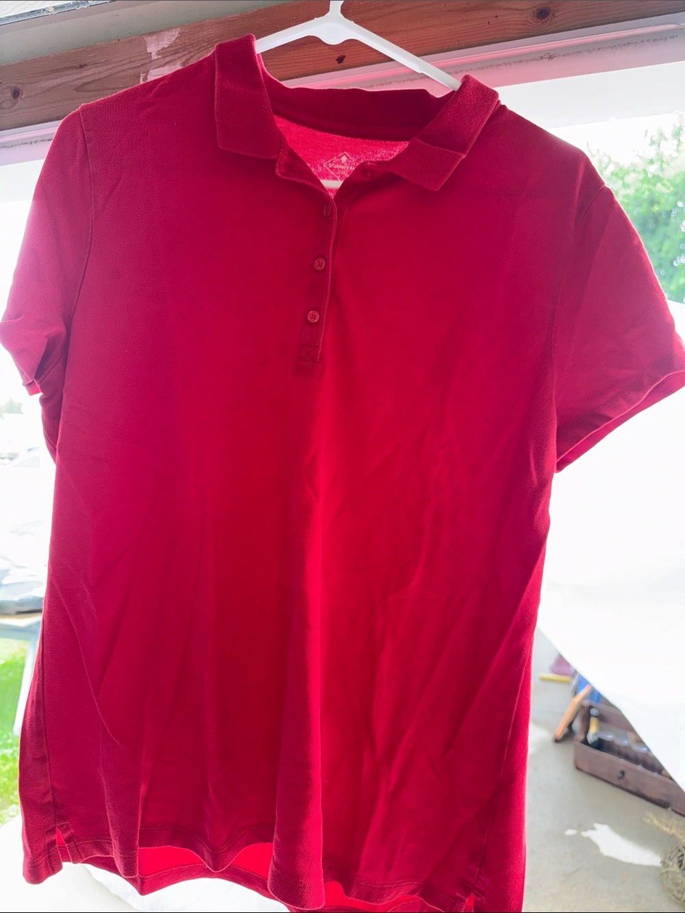 EUC ST. JOHNS BAY WOMENS LARGE & XL BUNDLE OF 8 SHORT SLEEVE POLO’S - Picture 3 of 9